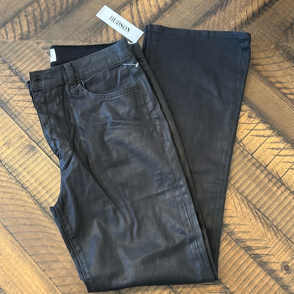 NWT Hudson Blair Black Coated Jean in size 30 - new with tags
